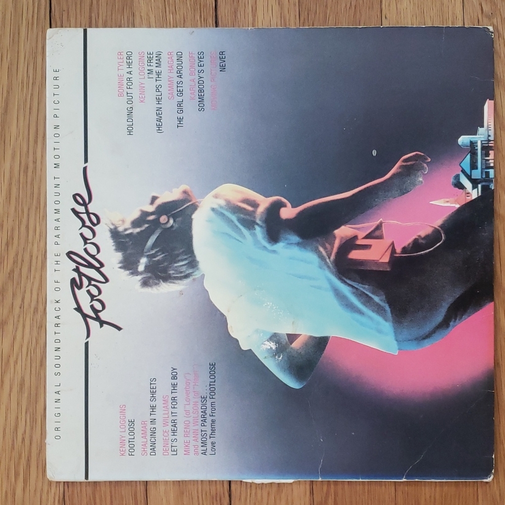 Footloose Soundtrack Album Vinyl 80s  1984 Original